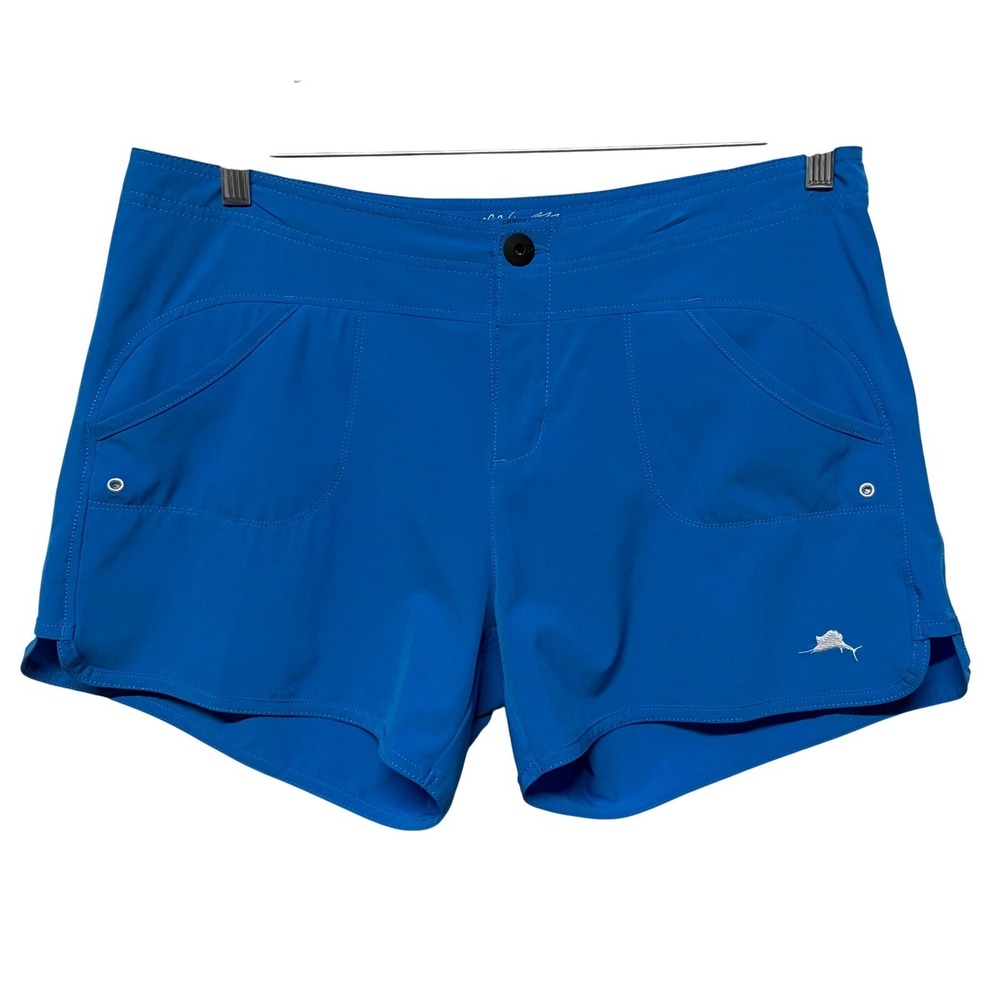 Pelagic Oceanflex Hybrid Shorts Womens 12 Blue Fishing Board Shorts Quick Dry